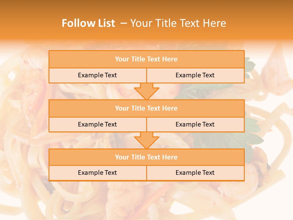 Noodles Fresh Calories PowerPoint Template