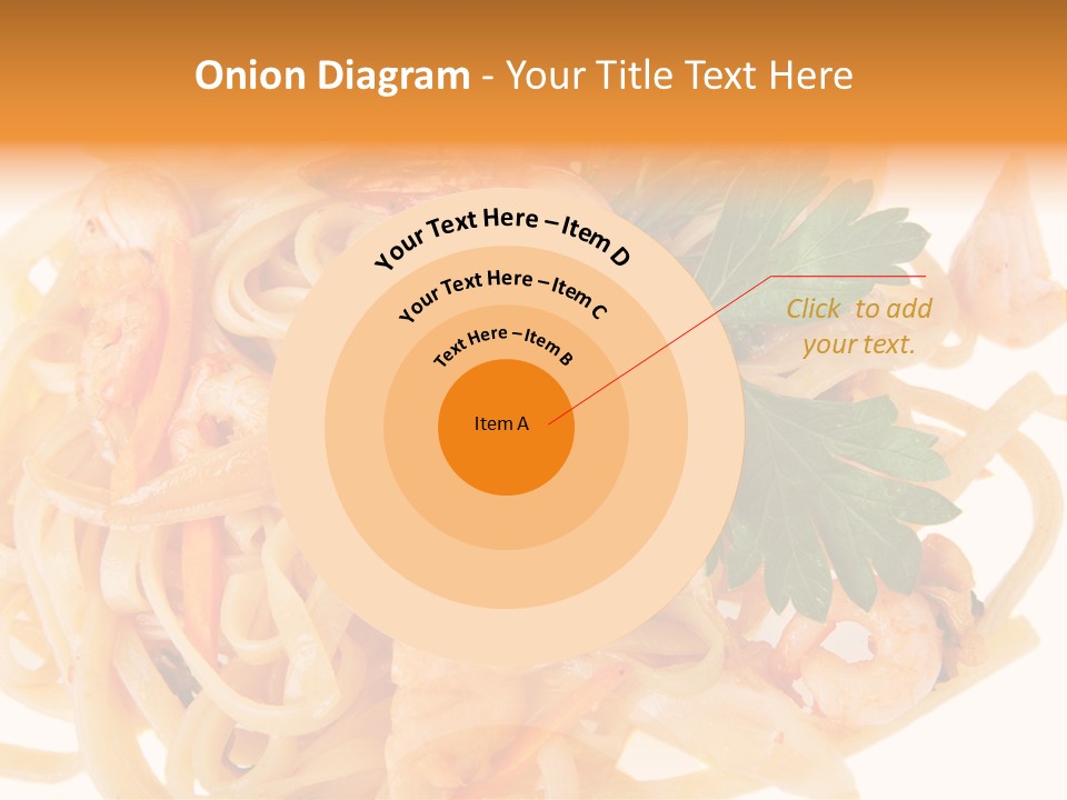 Noodles Fresh Calories PowerPoint Template