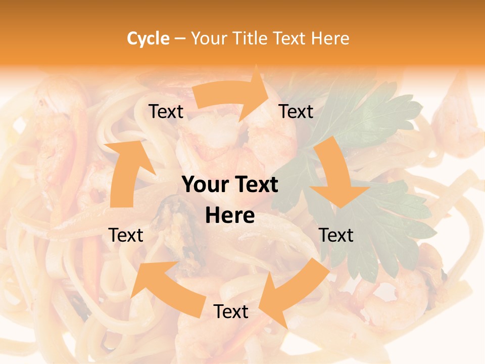 Noodles Fresh Calories PowerPoint Template