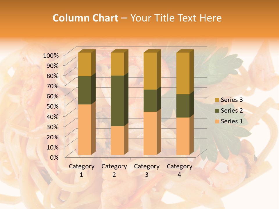 Noodles Fresh Calories PowerPoint Template