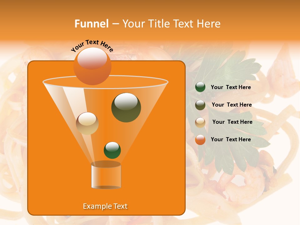 Noodles Fresh Calories PowerPoint Template