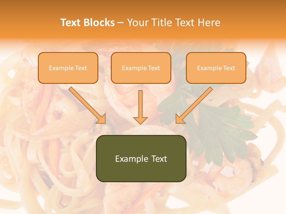 Noodles Fresh Calories PowerPoint Template
