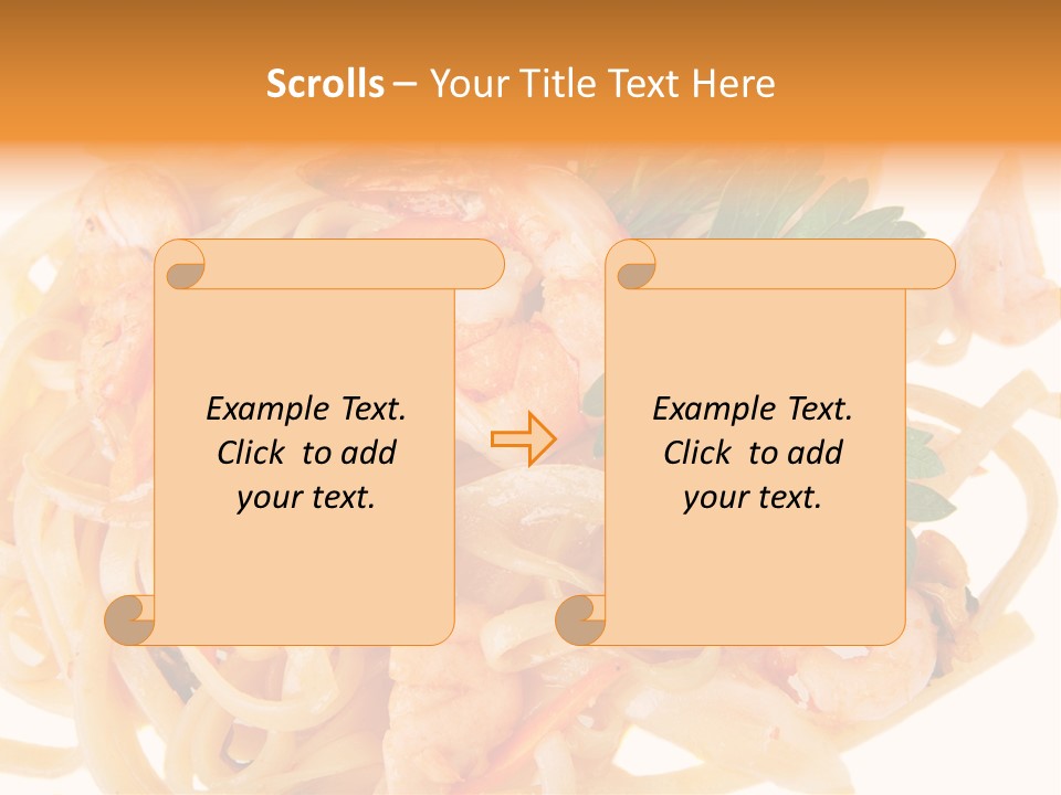 Noodles Fresh Calories PowerPoint Template