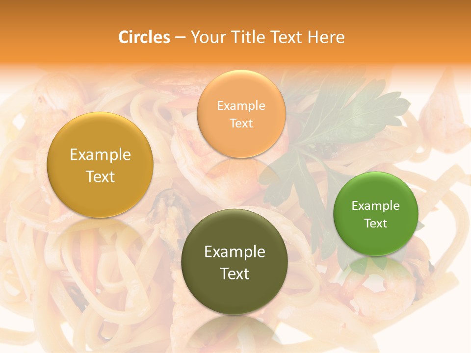 Noodles Fresh Calories PowerPoint Template