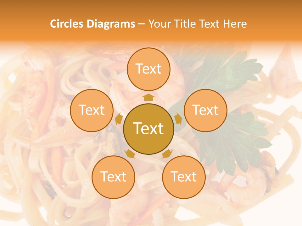 Noodles Fresh Calories PowerPoint Template