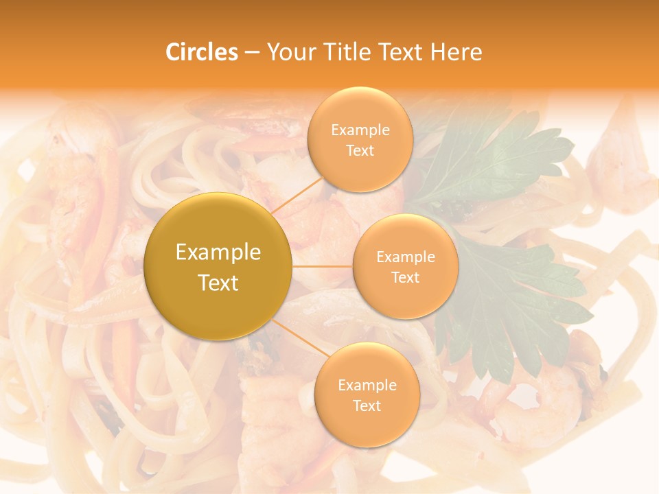 Noodles Fresh Calories PowerPoint Template