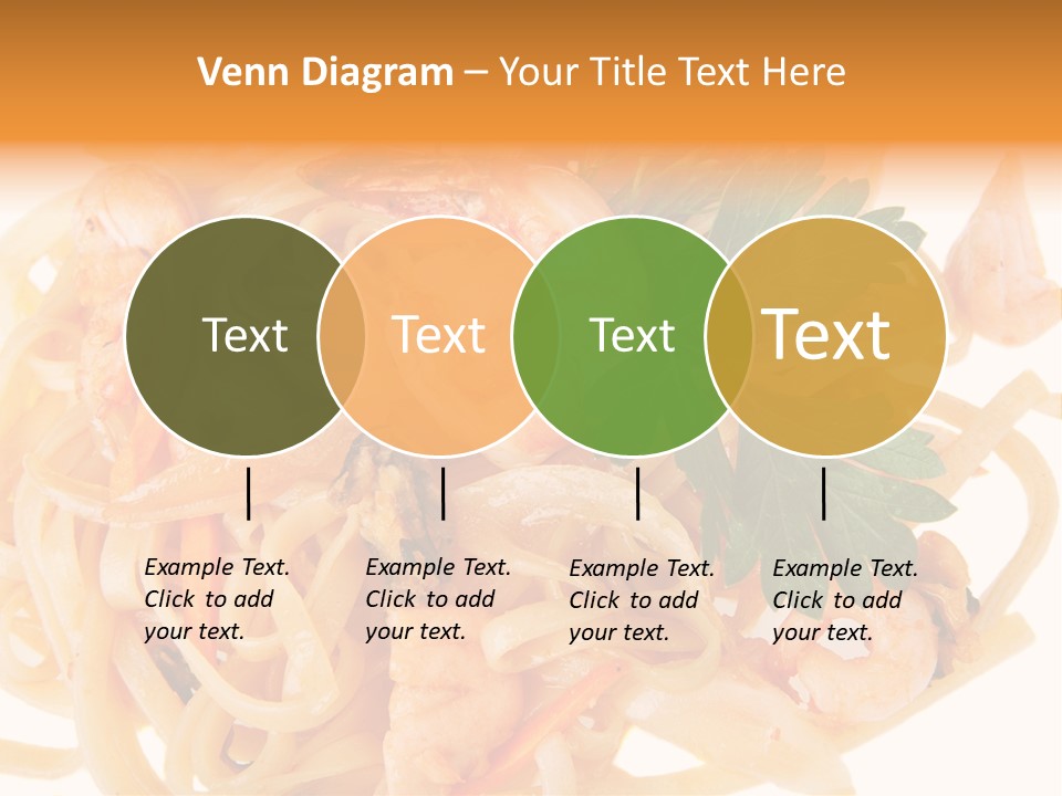 Noodles Fresh Calories PowerPoint Template