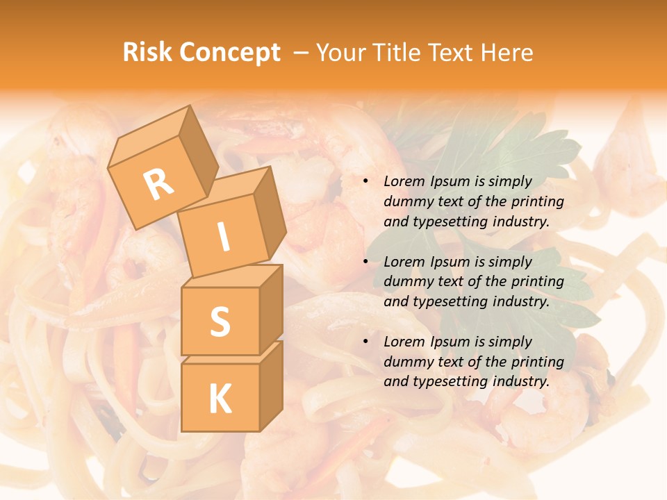 Noodles Fresh Calories PowerPoint Template