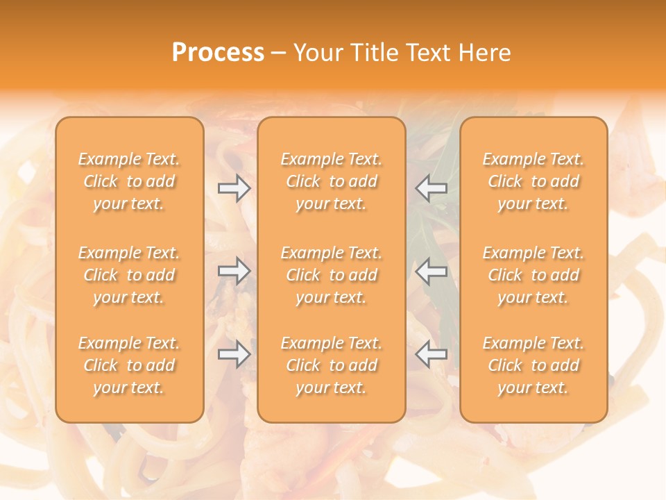 Noodles Fresh Calories PowerPoint Template