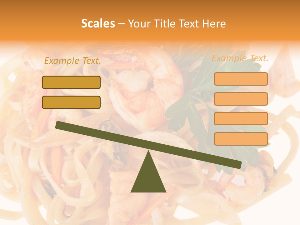Noodles Fresh Calories PowerPoint Template