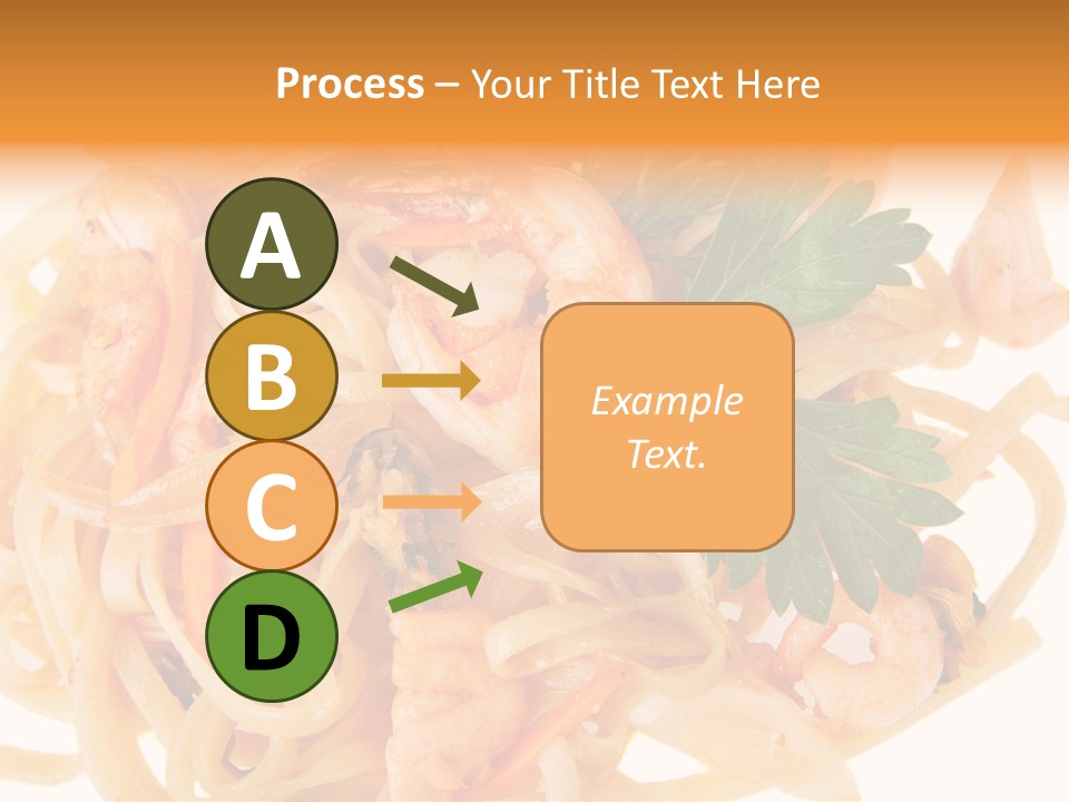 Noodles Fresh Calories PowerPoint Template