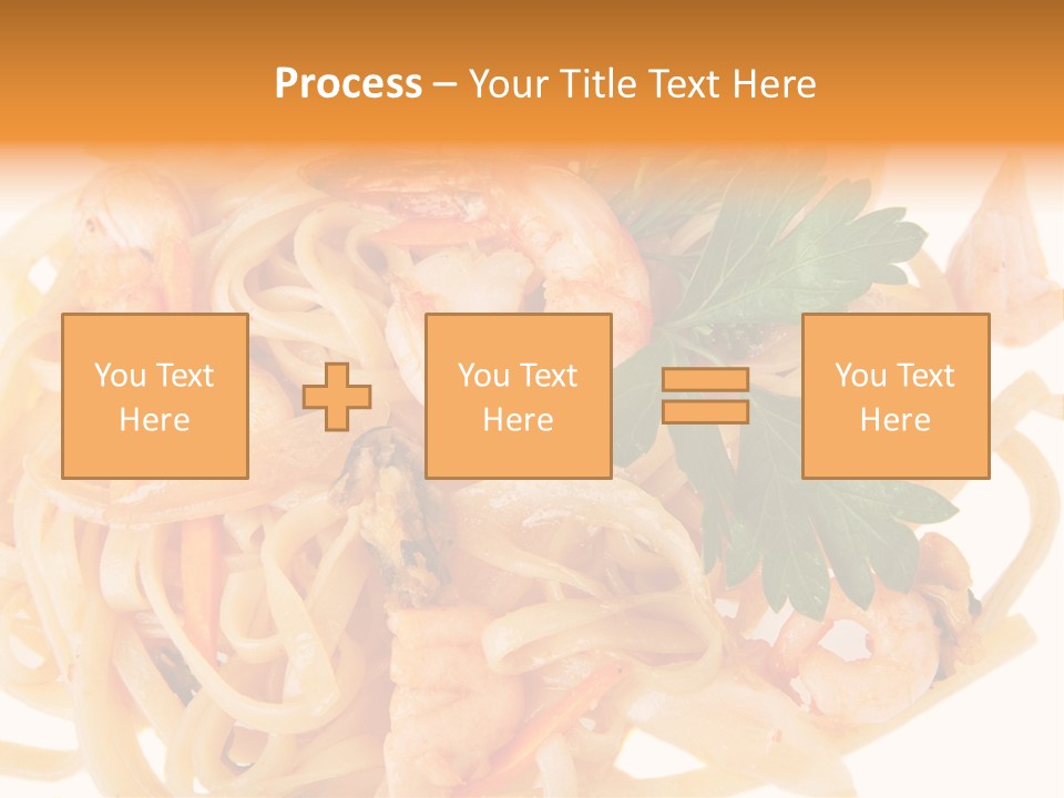 Noodles Fresh Calories PowerPoint Template