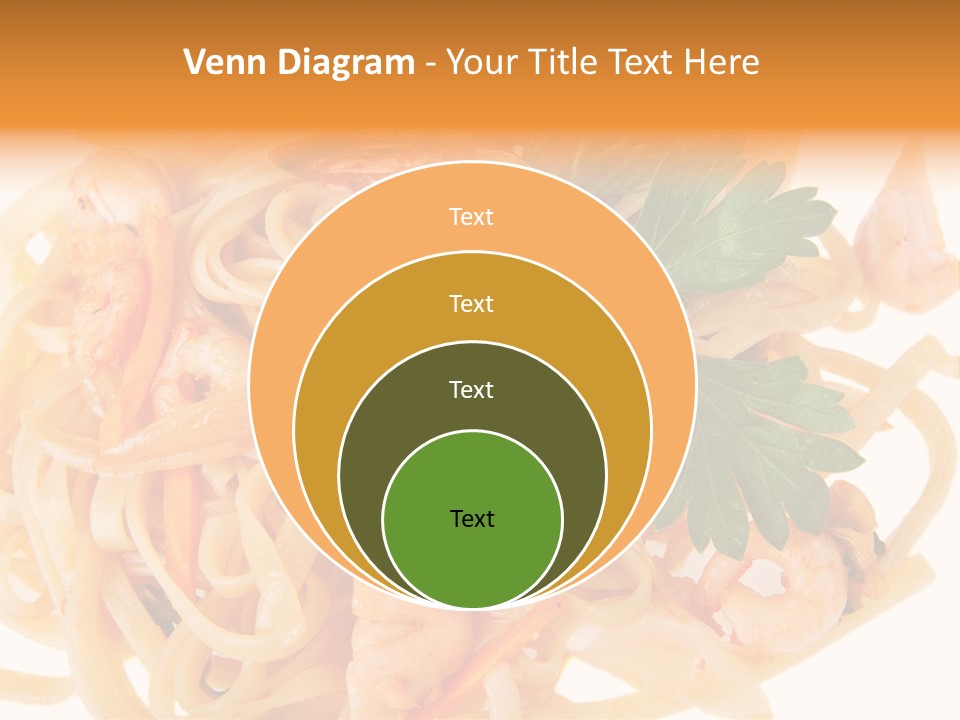 Noodles Fresh Calories PowerPoint Template