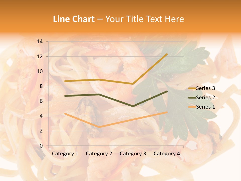 Noodles Fresh Calories PowerPoint Template