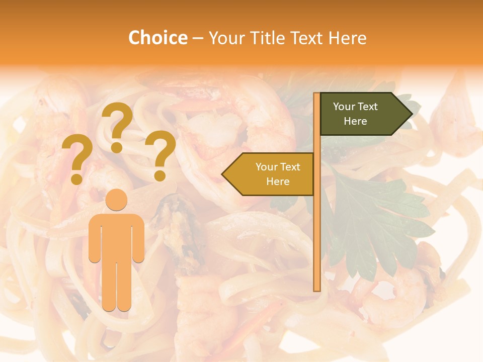 Noodles Fresh Calories PowerPoint Template