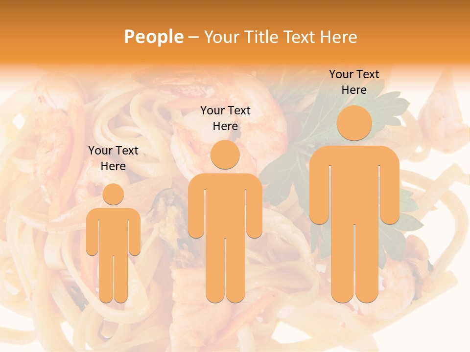 Noodles Fresh Calories PowerPoint Template