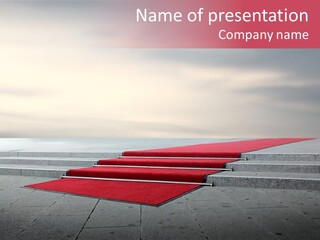 Background Horizon Career PowerPoint Template