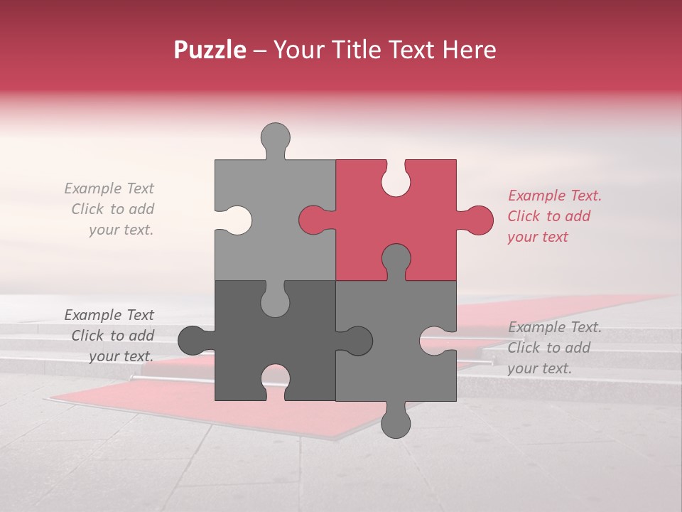 Background Horizon Career PowerPoint Template