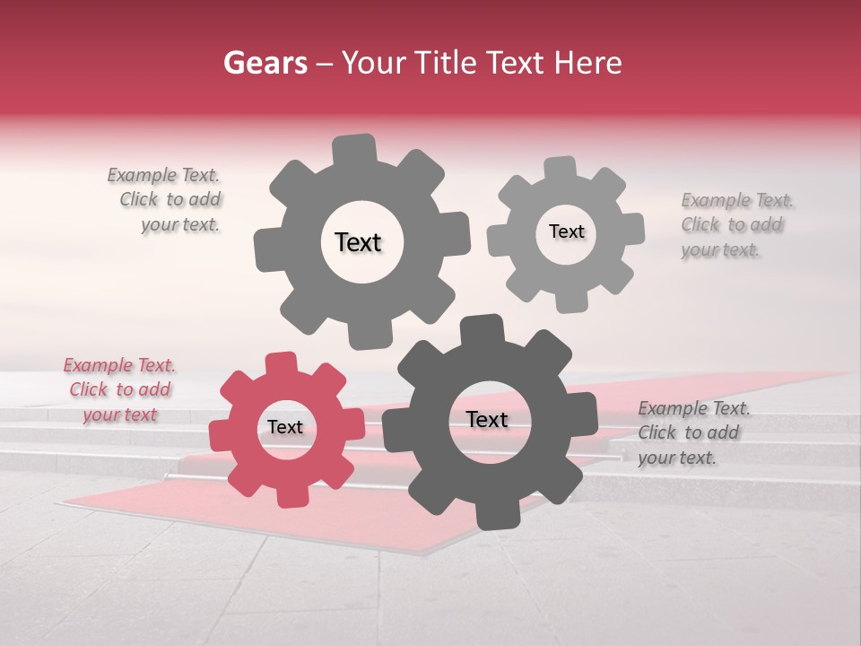 Background Horizon Career PowerPoint Template