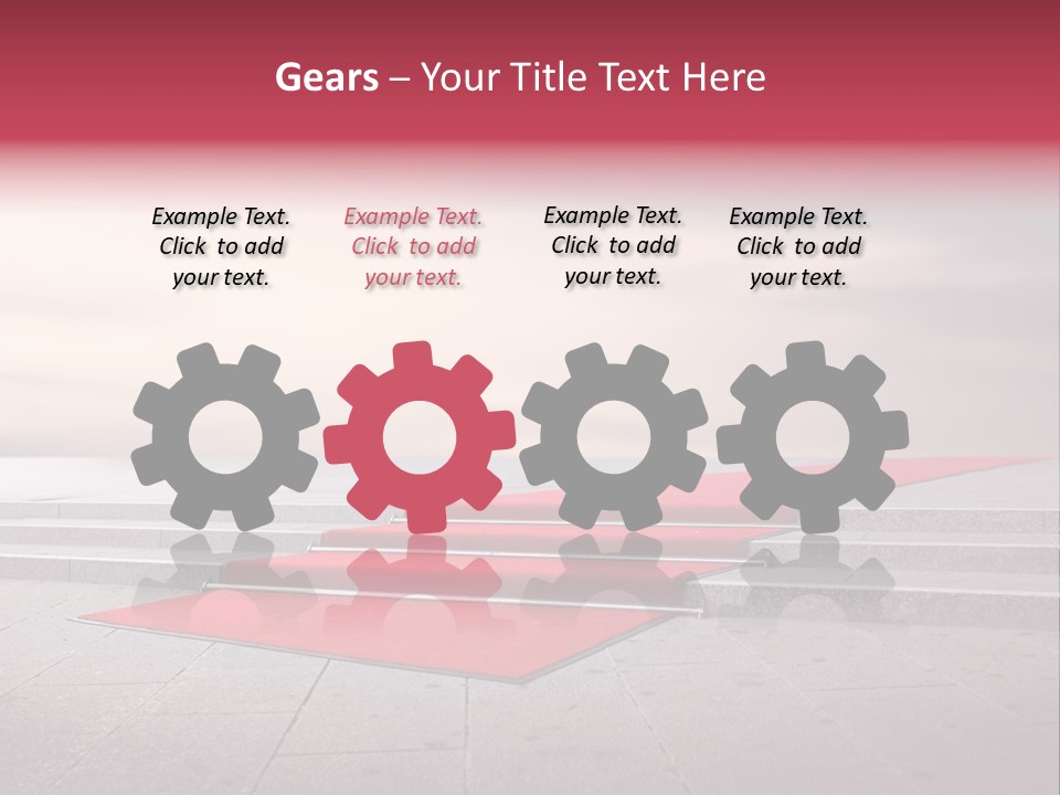 Background Horizon Career PowerPoint Template