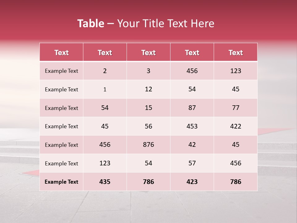 Background Horizon Career PowerPoint Template