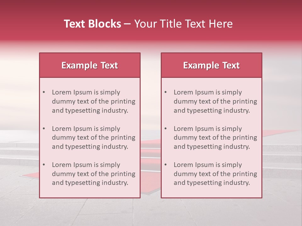 Background Horizon Career PowerPoint Template