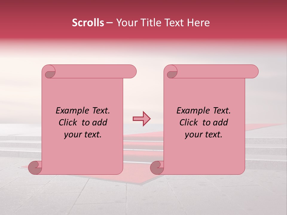 Background Horizon Career PowerPoint Template
