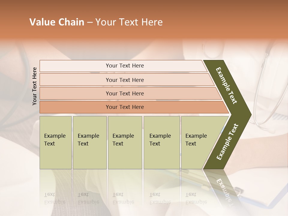 Senior Blood Hand PowerPoint Template
