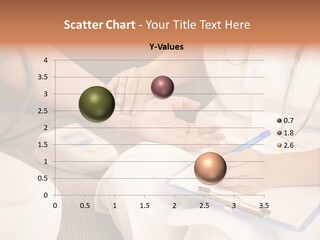 Senior Blood Hand PowerPoint Template