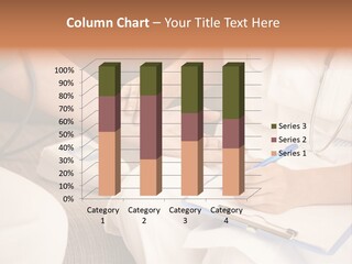 Senior Blood Hand PowerPoint Template