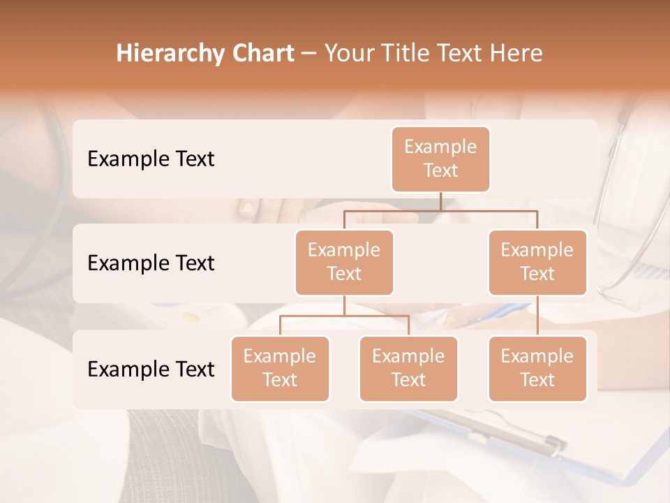 Senior Blood Hand PowerPoint Template