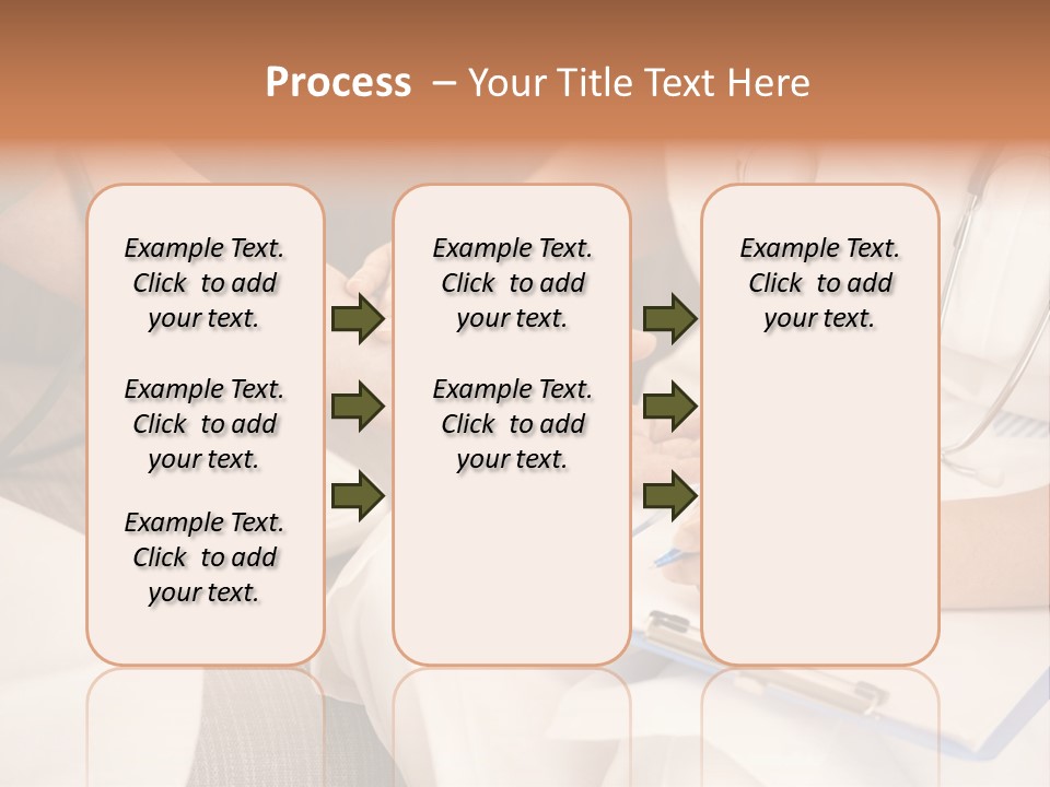 Senior Blood Hand PowerPoint Template