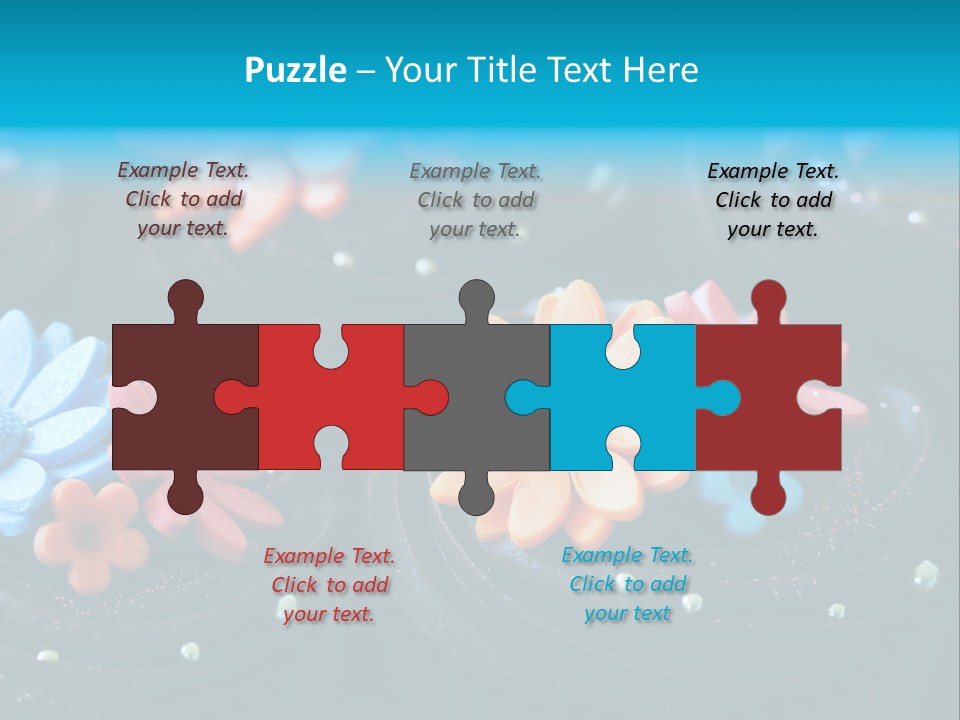 Icing Frosting Wedding PowerPoint Template