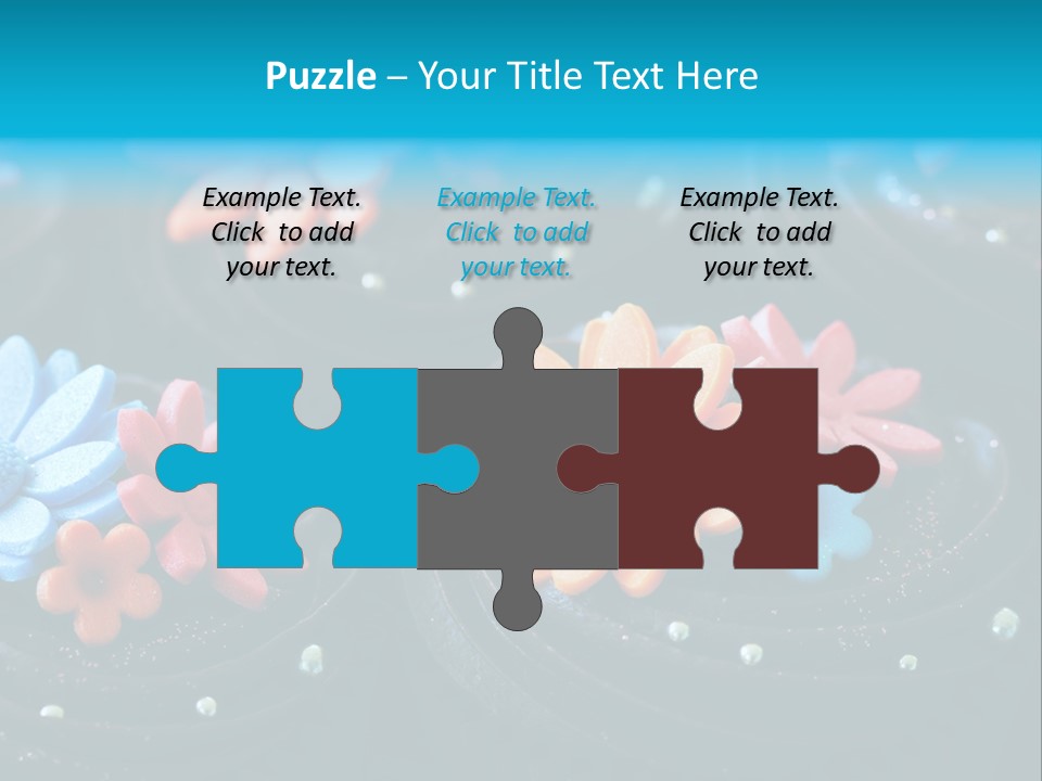 Icing Frosting Wedding PowerPoint Template