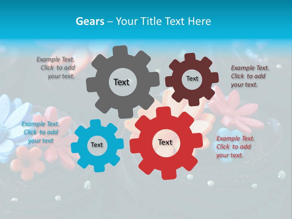 Icing Frosting Wedding PowerPoint Template