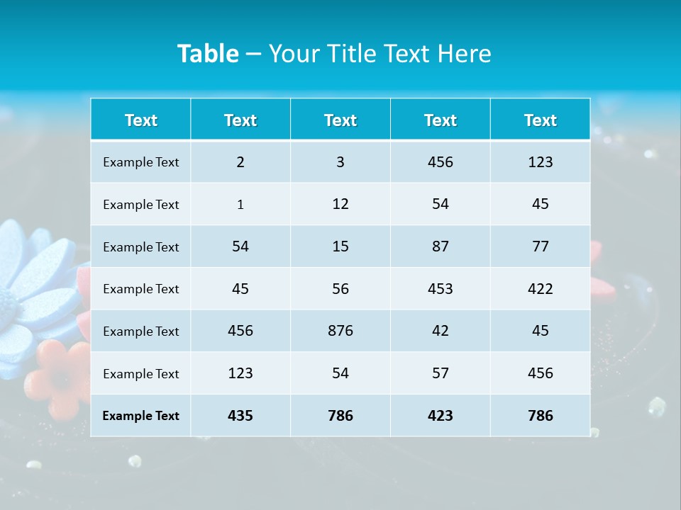 Icing Frosting Wedding PowerPoint Template