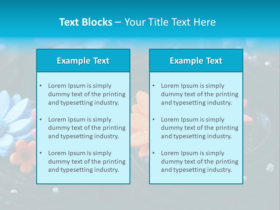 Icing Frosting Wedding PowerPoint Template