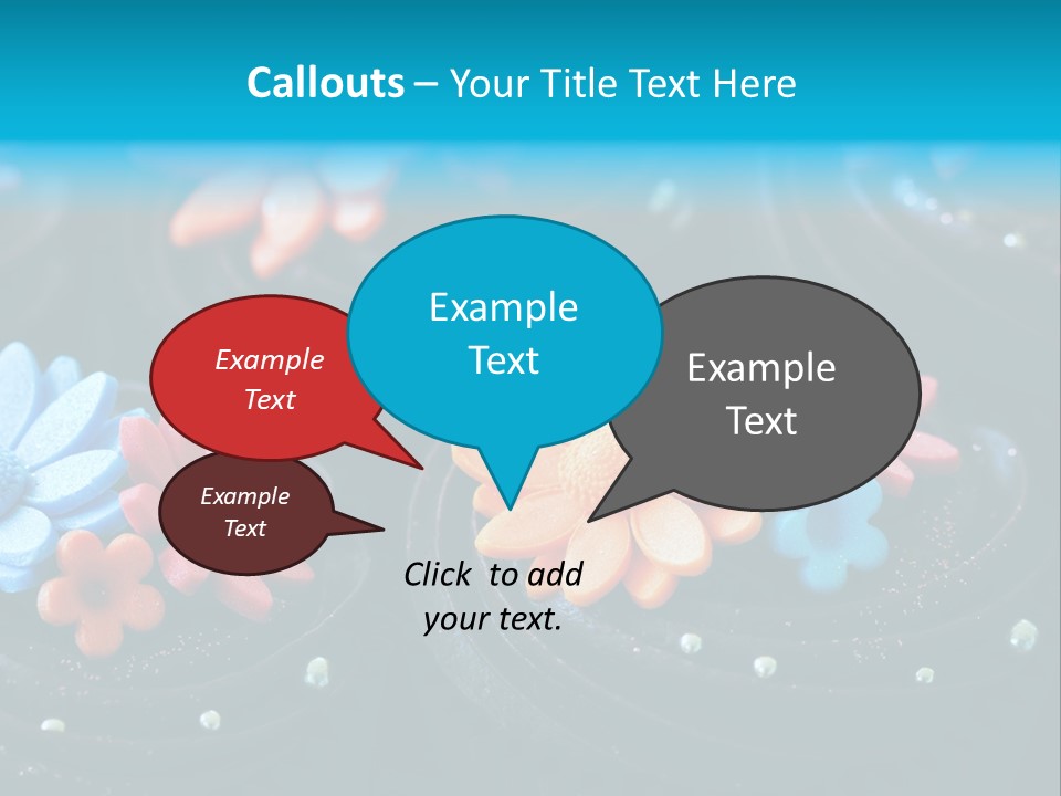 Icing Frosting Wedding PowerPoint Template