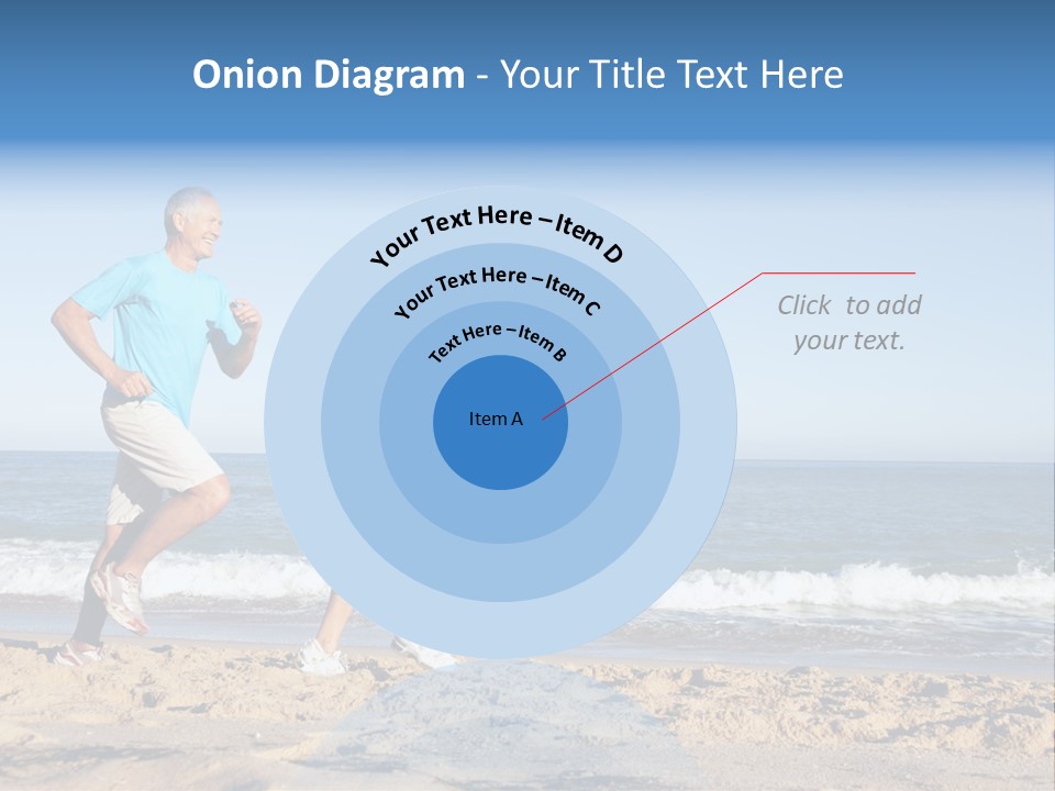 Health Outdoors Caucasian PowerPoint Template