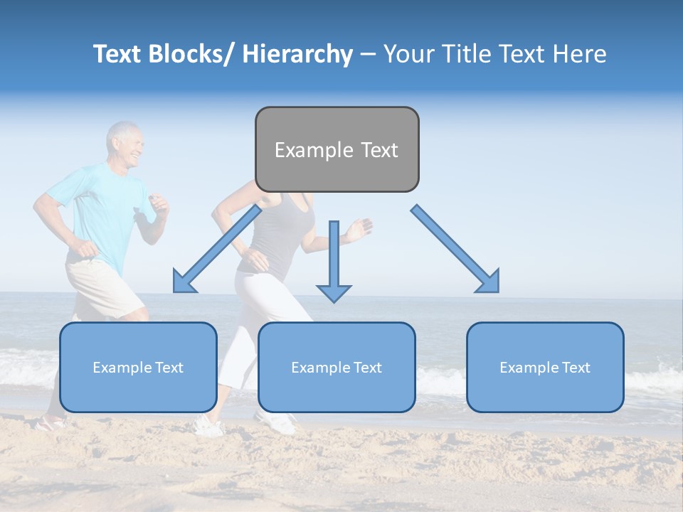 Health Outdoors Caucasian PowerPoint Template