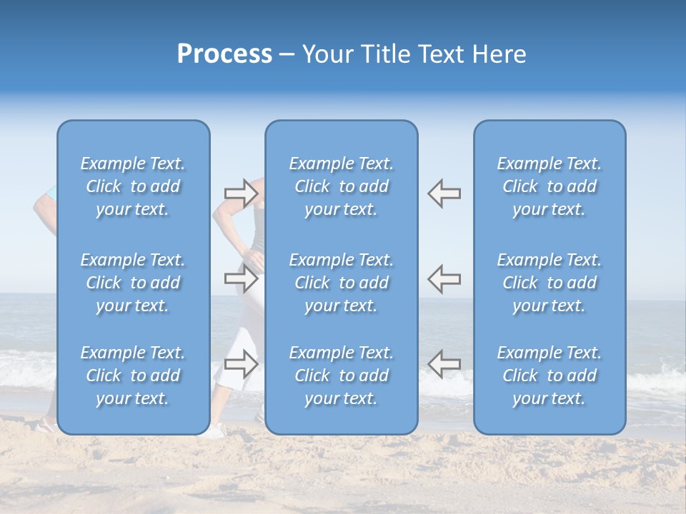 Health Outdoors Caucasian PowerPoint Template