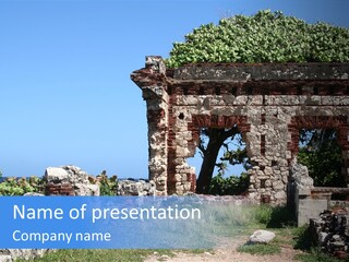 Landmark Outdoor Ancient PowerPoint Template