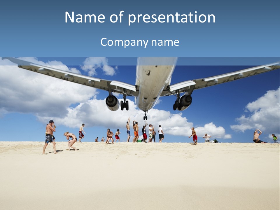 International Sky Fun PowerPoint Template