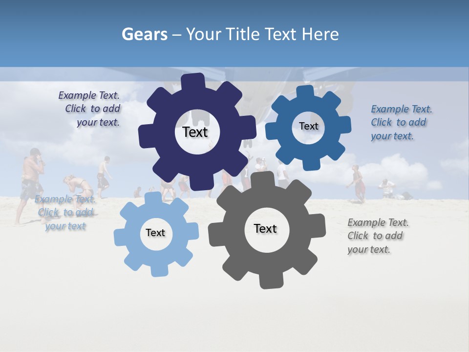 International Sky Fun PowerPoint Template