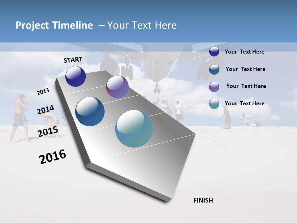 International Sky Fun PowerPoint Template