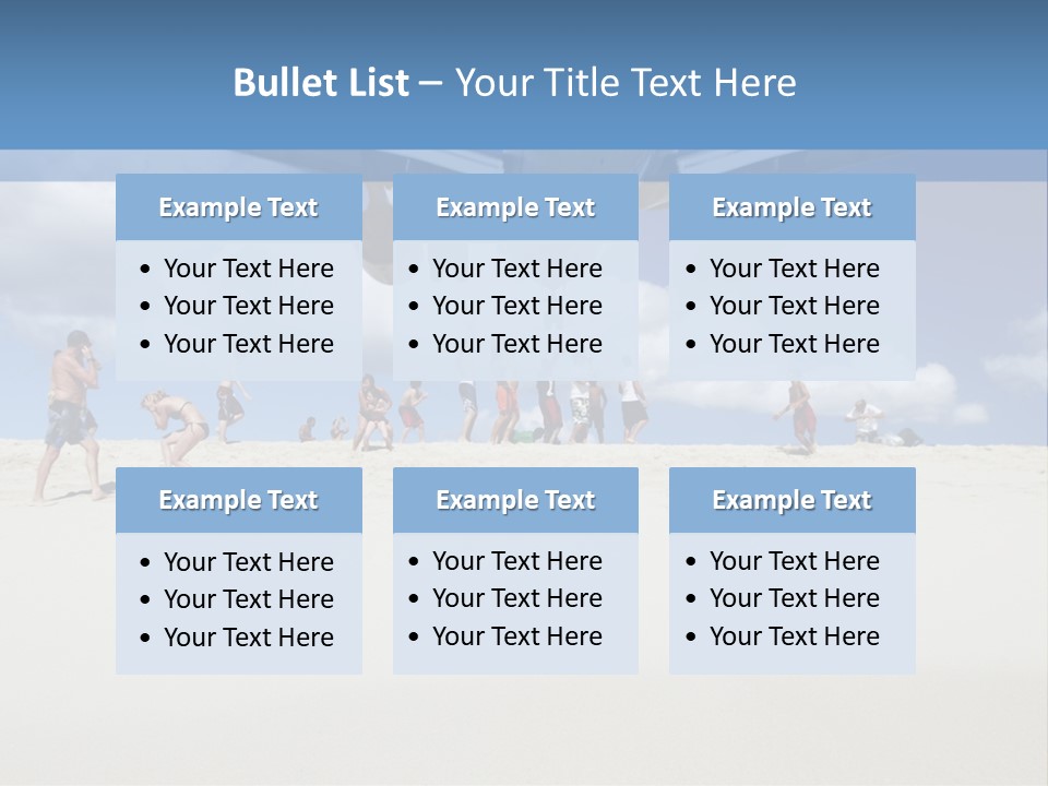 International Sky Fun PowerPoint Template