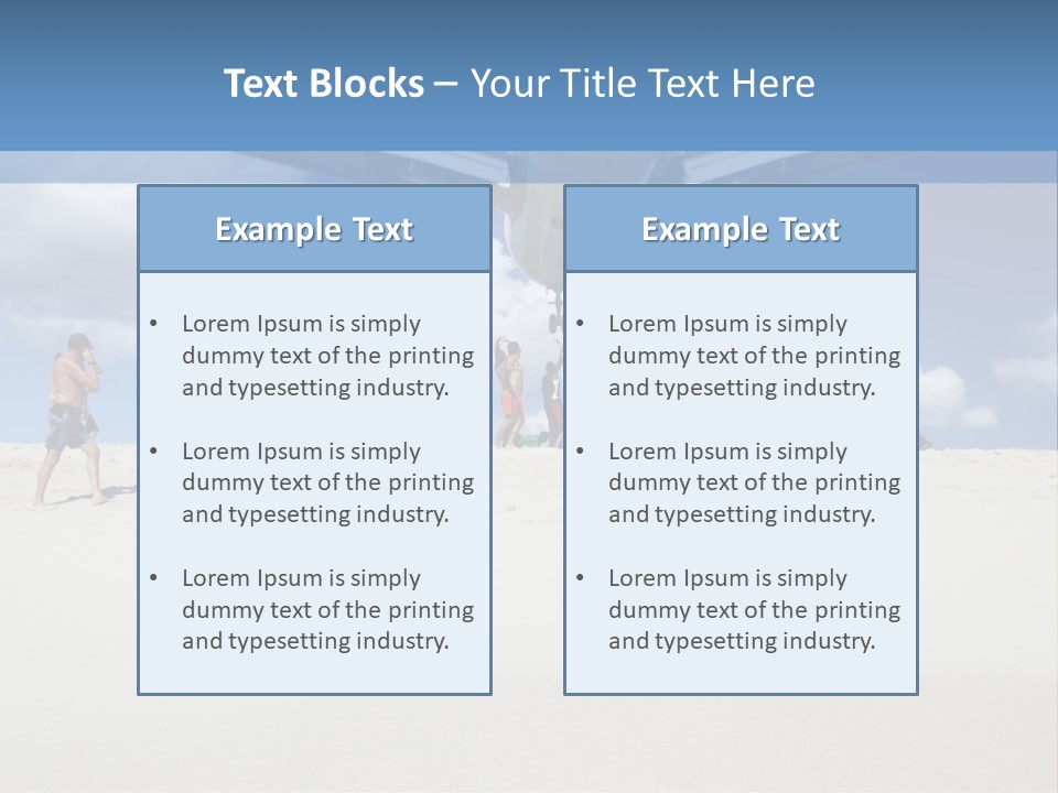 International Sky Fun PowerPoint Template