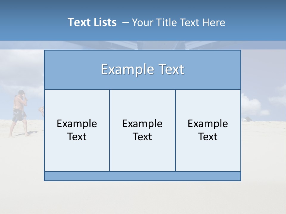 International Sky Fun PowerPoint Template