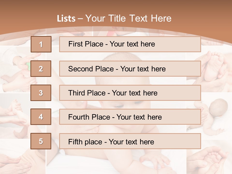Lifestyle Girl Stimulation PowerPoint Template