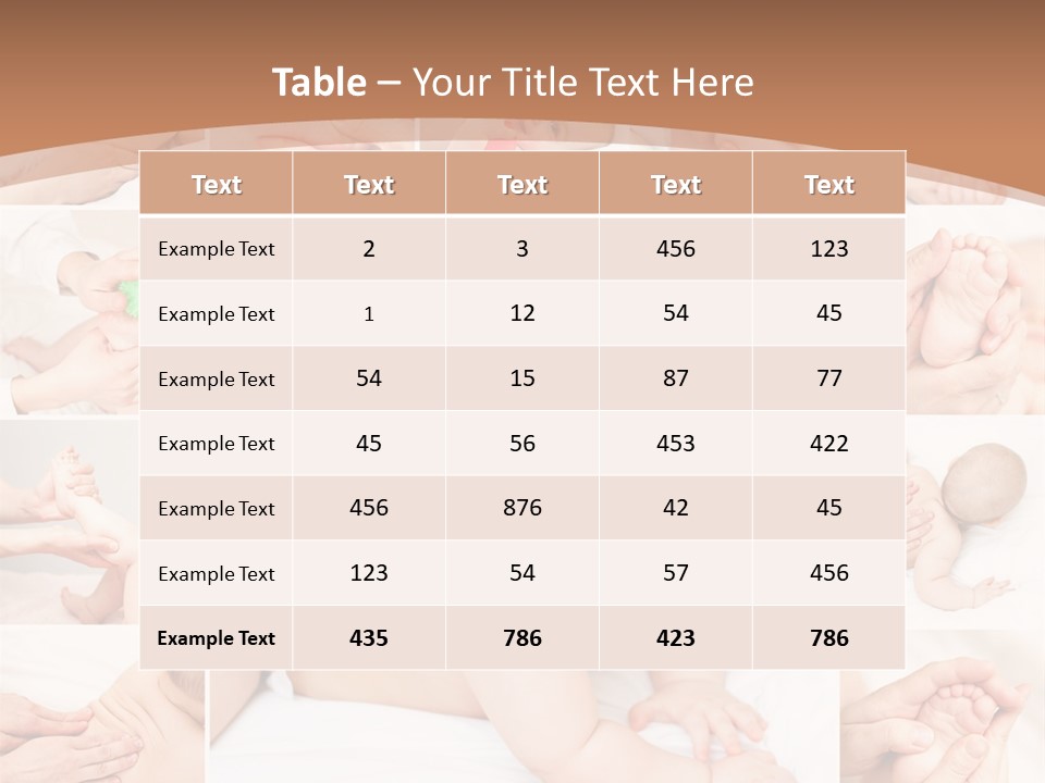 Lifestyle Girl Stimulation PowerPoint Template